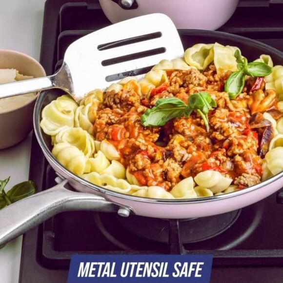 Blue Diamond Healthy Ceramic and Dishwasher Safe 12-Piece Pots and Pans - Picture 7 of 13